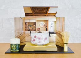 床の間 桜・白